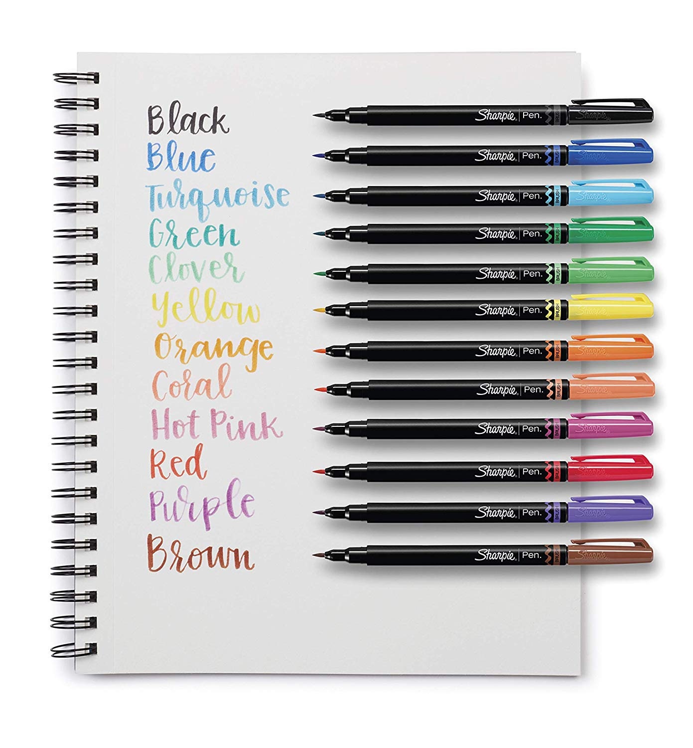 Double-Sided Water-based Brush Pen - 12 Color Set — Stationery Pal