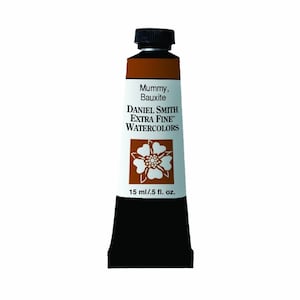 Peinture aquarelle Daniel Smith à l&#39;oxyde de fer naturel et bauxite momie, tube de peinture de 15 ml, aquarelle extra fine Daniel Smith