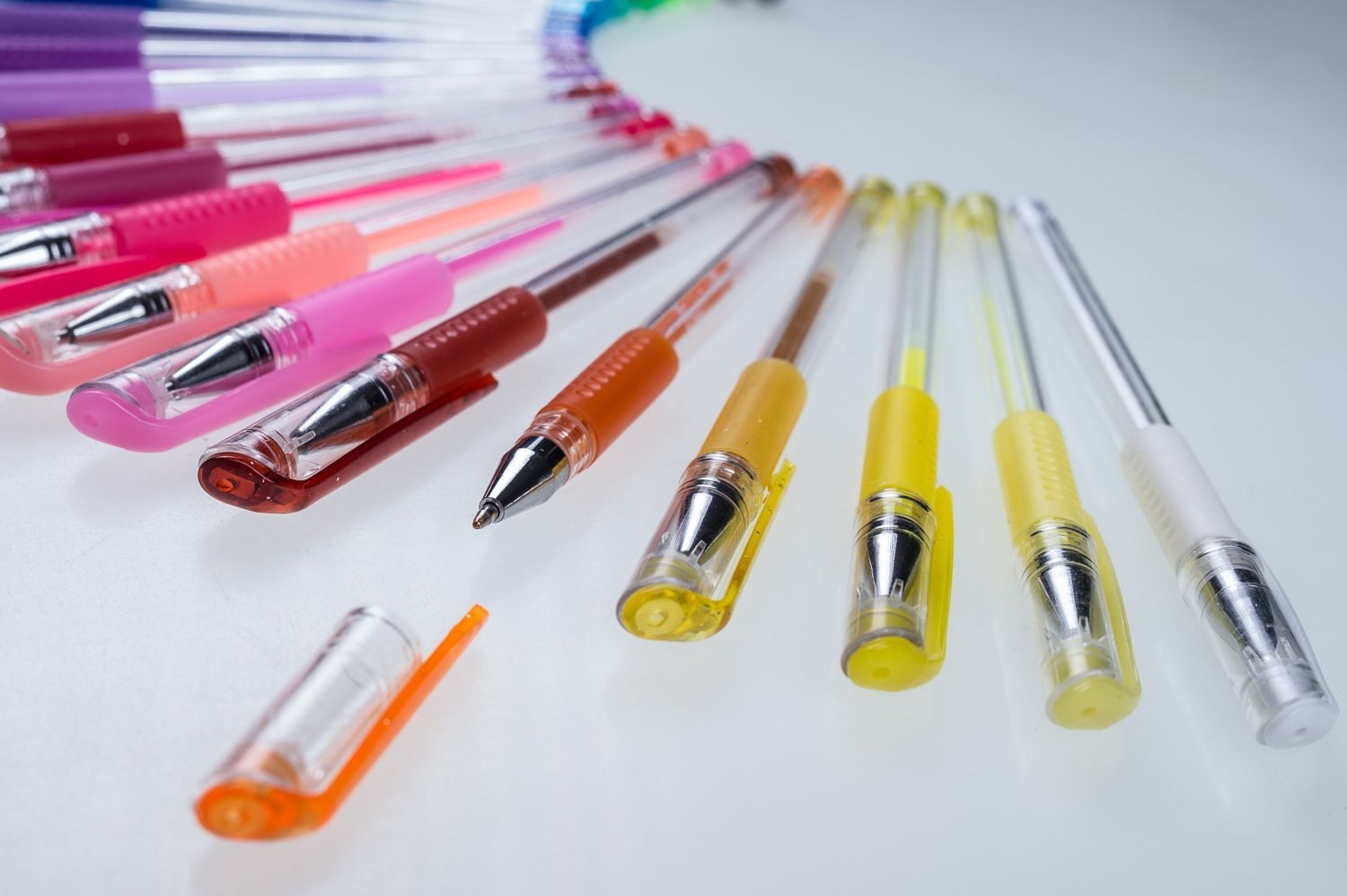24 Coloring Gel Pens Adult Coloring Books, Drawing, Bible Study, Planner,  Scrapbooking Gel Pens Neon, Pastel, Metallic, Glitter 