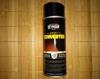 Matte Black Rust Converter, Seymour 16-45
