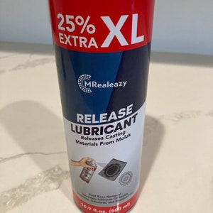 Mitreapel Spray Démoulage Silicone 2x400ml - Pour Moulage Résine, Époxy