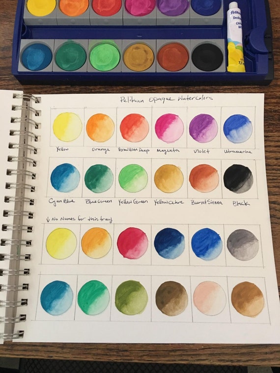 pelikan opaque watercolor