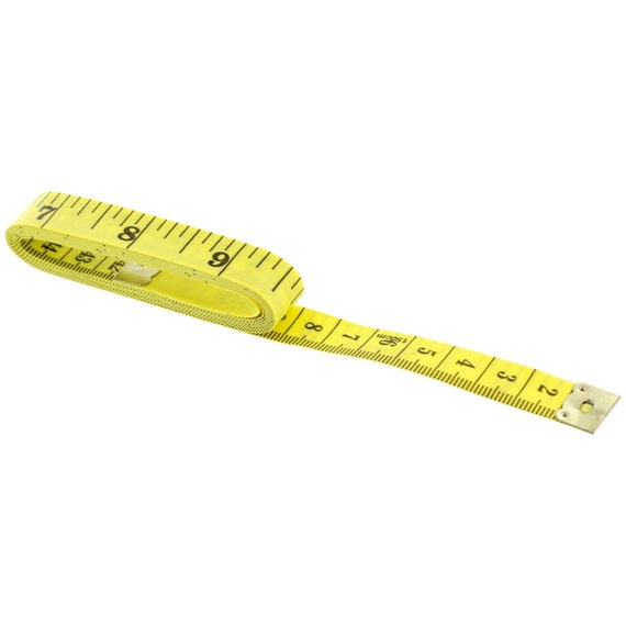 Unique Bargains Flexible Tailor Craft Ruler Tape Measure Yellow