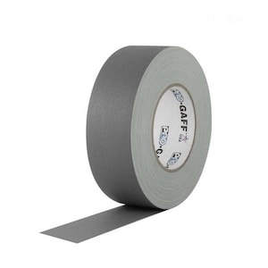Ruban adhésif gris ; Ruban adhésif résistant non réfléchissant, imperméable et polyvalent de qualité professionnelle, 2 po x 55 m ; Plus solide que le ruban adhésif