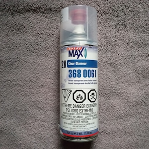 USC Spray Max 2K Clear Glamour High Gloss Aerozol bezbarwny lakier 368 0061