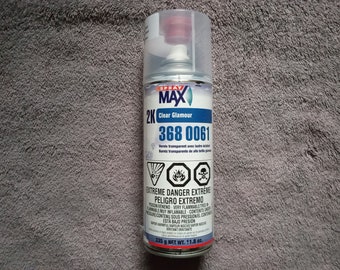 USC Spray Max 2K Clear Glamour High Gloss Aerosol Clear Coat Paint 368 0061