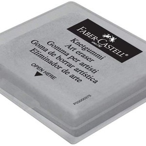 Faber-Castell Kneaded Eraser with Case, Grey