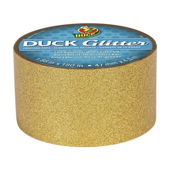 Gold Glitter Duct Tape, 1.88 48mm X 5 Yards 4.5 Meters Decorations, Gift  Wrapping, Planners, Scrapbooking, Card Making, Embossing 