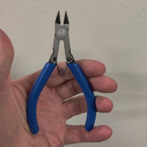 Precision Wire Cutter, Flush Pliers, Diagonal Cut Wire Snips, Sprue, Side & Small Wire Nippers