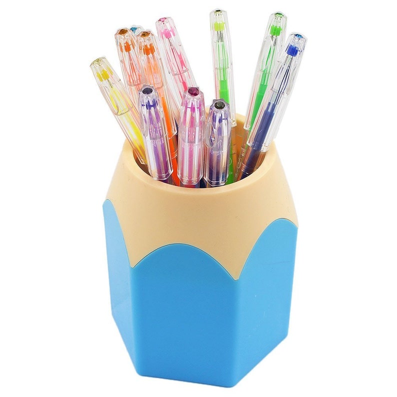 Cute Gel Pens; Adult Coloring Books 12 Coloring Book Kawaii Art Drawing 0.8mm Tips Bible Study Planner Scrapbooking Gel Pens; Neon