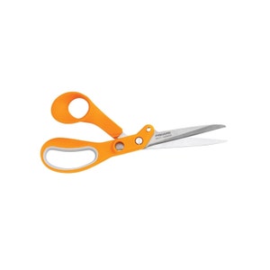Professional Tailor Fabric Scissors, Shears; Sewing Quilting Embroidery Dressmaking; Sharp Fiskars 8 Inch Amplify RazorEdge Fabric Shears