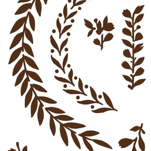 Classic Accents Large Room Template Stencil Guide; Quilt, Paint, Glass ...