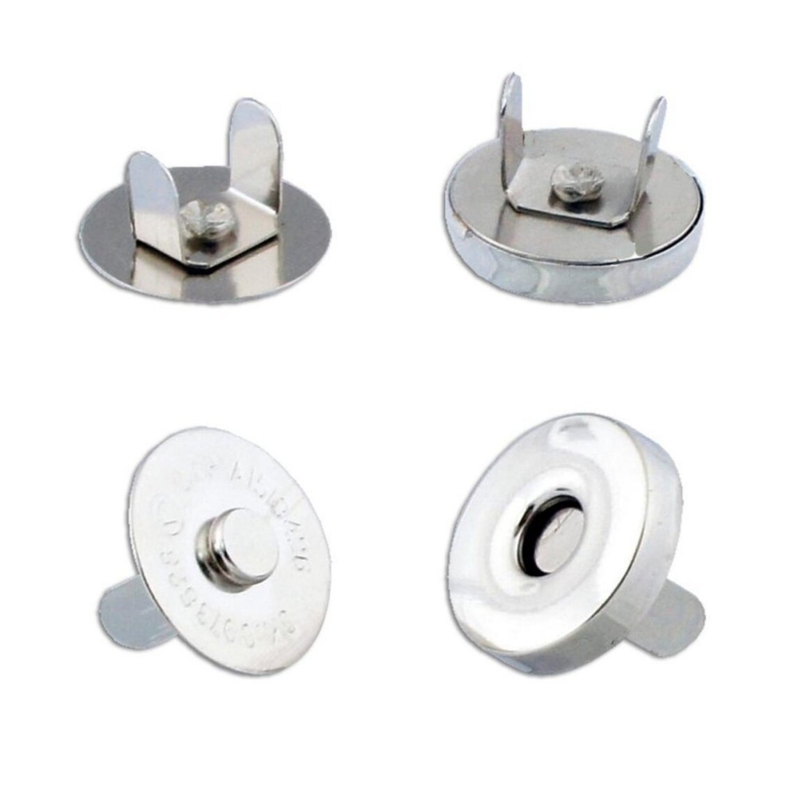 6 Button Clasp Snaps //18mm// Purses Bags Clothes Etsy