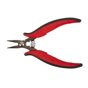 Needle Nose Pliers, Heavy Duty Short Pointed Nose Pliers, Smooth Jaws, Hakko Pliers; Jewelers Pliers, Beading Pliers, Jewelry Making