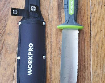 7 Inch Hori Hori Garden Knife, Stainless Steel Blade, Ergonomic Handle, Weeding, Planting, Japanese Knife Digging Tool, W155004A