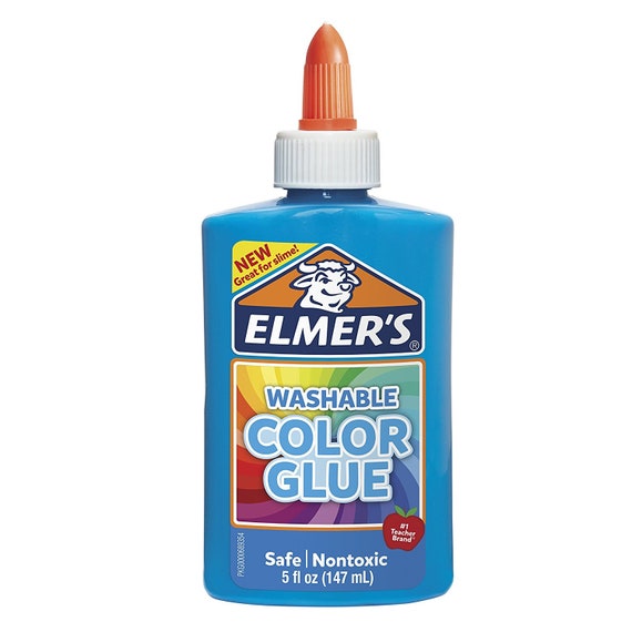 Elmer's Glue Glitter Glow in the Dark Paint Pour DIY Home Decor