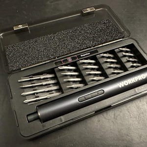 48 Bit Präzisions-Kleinschraubendreher Mini Set, Magnetisch; Sechskant, Torx, Kreuzschlitz, Tri-Point, Flathead, Dreieck, U-Typ, Pentalob-Stern, Sim, IKS