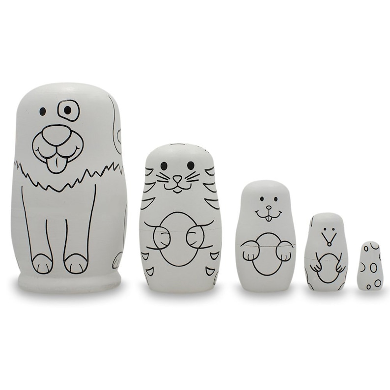 blank matryoshka