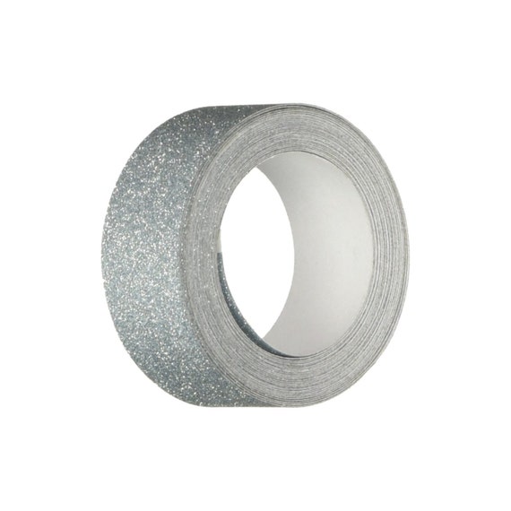 Gray Sparkle Glitter Adhesive Tape, 0.59 15mm X 3 Yards 2.7 Meters  Decorations, Gift Wrapping, Scrapbooking, Card-making, Wedding 