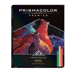48 Colored Pastels Sketch, Drawing Kit, Prismacolor Nupastel Drawing Kit, Pastel Set, Kit