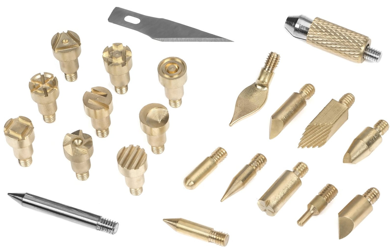 Wood Burning Pen 20 Tips and Stencil WoodBurning Set Etsy