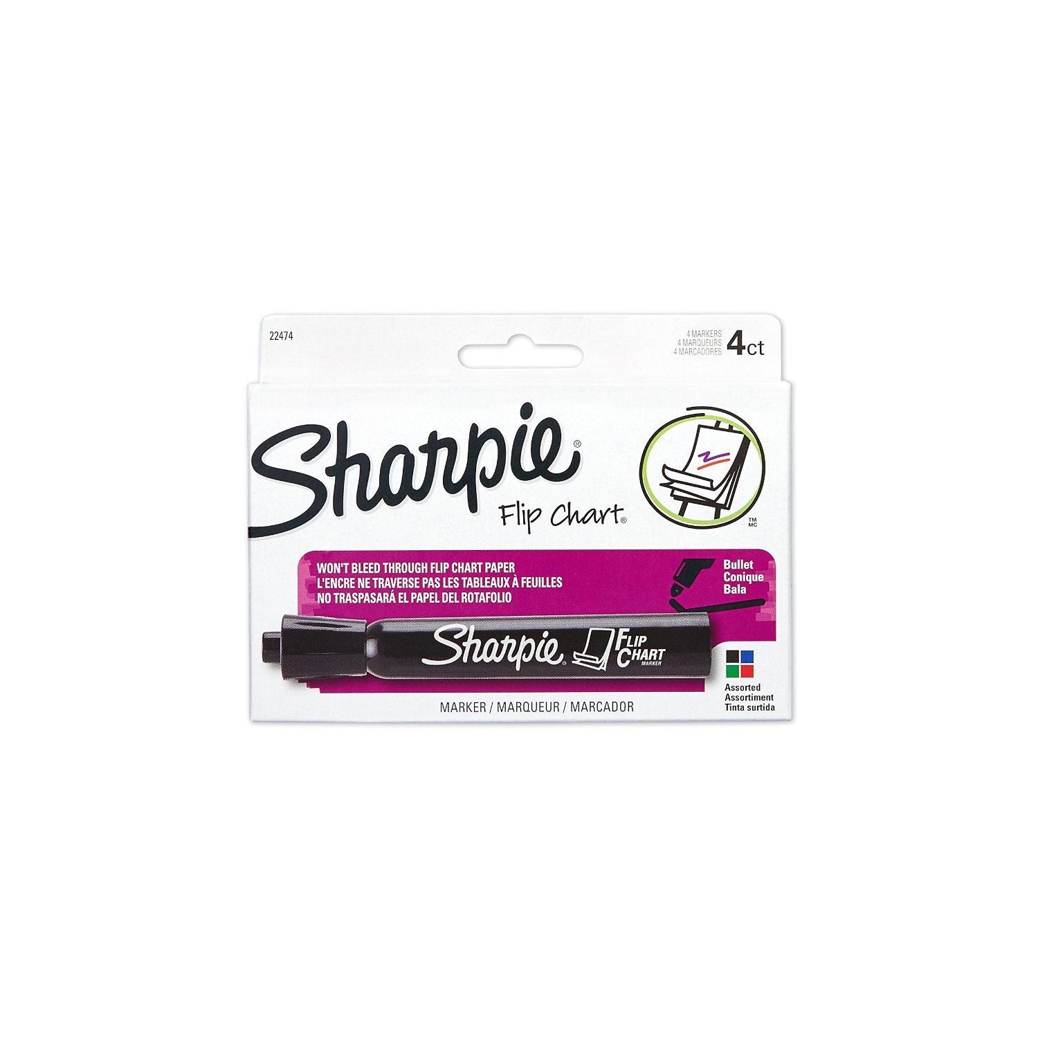 Board And Flip-chart Marker – SMIT VISUAL: Colour Assortment, Blue, Red, Black, Green