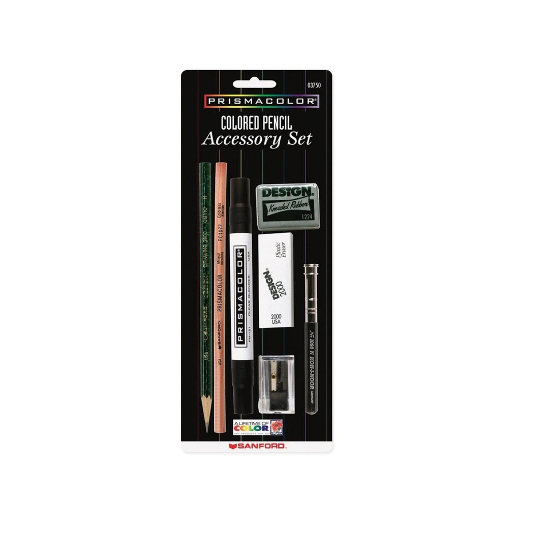 Sanford Prismacolor Colored Pencil Accessory Set 7piece Etsy