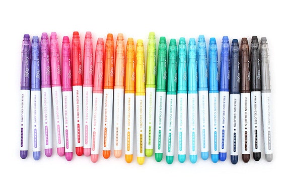 24 Pilot Frixion Erasable Markers 24 Colors Pilot Frixion Colors