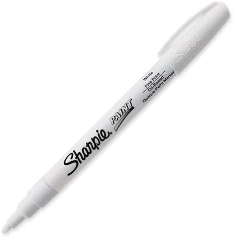 Sharpie Paint Oil-Based Permanent Markers, Set of 6 Colors; Fine Tip;  Illustration, Drawing, Blending, Shading, Rendering, Arts, Crafts