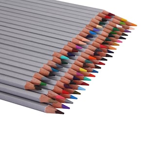 72 Adult Coloring Book Pencil Set, Colored Drawing Pencils; Anime, Manga, Art, Drawing, Illustration