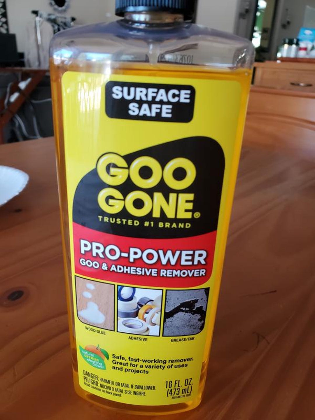 Goo Gone Pro Power Adhesive Remover, 16floz 473ml; Googone