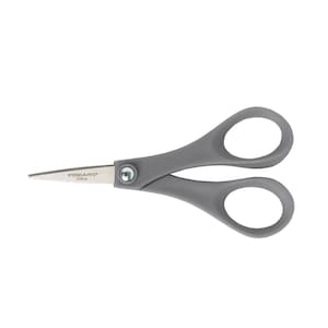 Fabric Scissors, Craft Shears; Sewing Quilting Embroidery Dressmaking Fiskars 5 inch Contoured Handles Craft Scissors