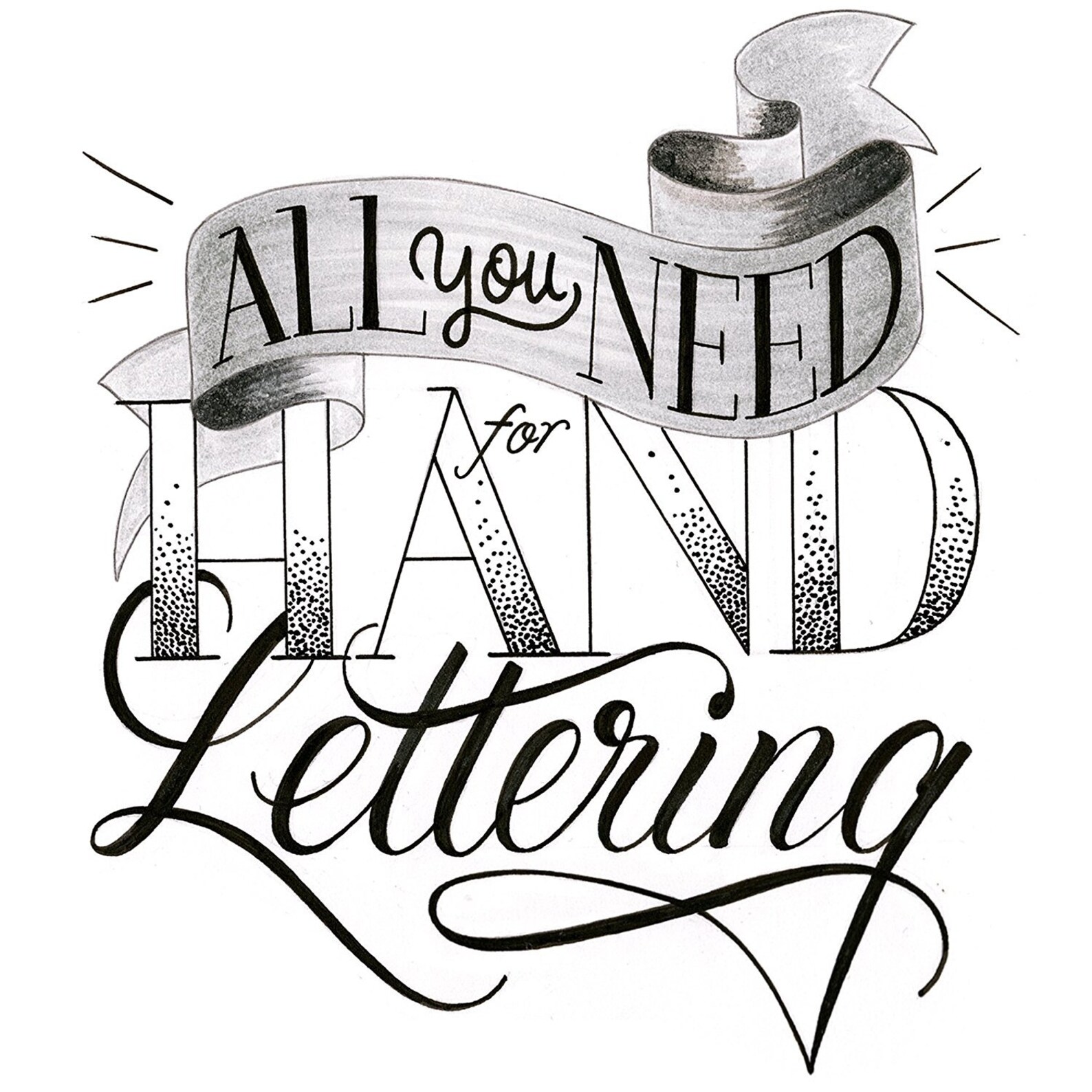 Calligraphy Hand Lettering Starter Set Faber-castell PITT - Etsy