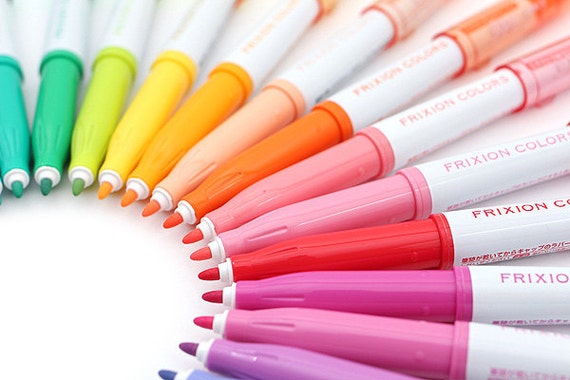 24 Pilot Frixion Erasable Markers, 24 Colors Pilot Frixion Colors