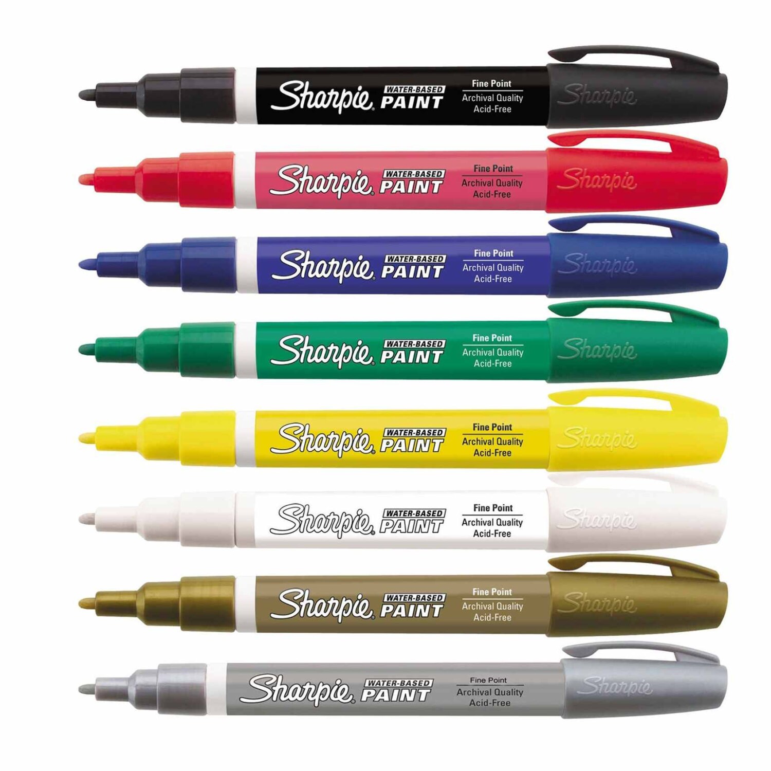 Sharpie Poster Paint Markers Set of 8 Sharpie Markers Fine Etsy