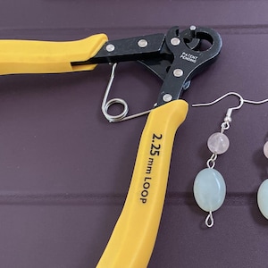 One Step Looper Zange, Erstellen und Trimmen Einheitliche 2,25 mm Schlaufen für Schmuck und Kunsthandwerk, für 18-26g Basteldraht