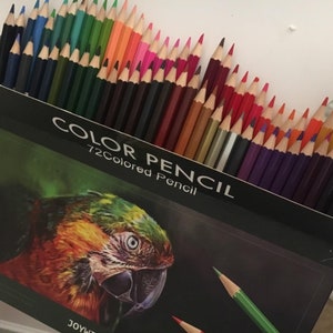 72 crayons de couleur qualité artistique ; Cahier de coloriage pour adulte, dessin, dégradé, manga, lot de crayons de couleur