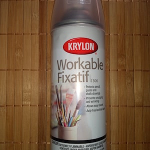 Krylon Clear Workable Fixatif Spray, matowy K01306 11oz 311g Aerozol