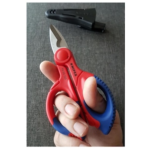6.25 Inch Knipex Tools Electrician&#39;s Shears, Shop Scissors Snips 9505155SBA