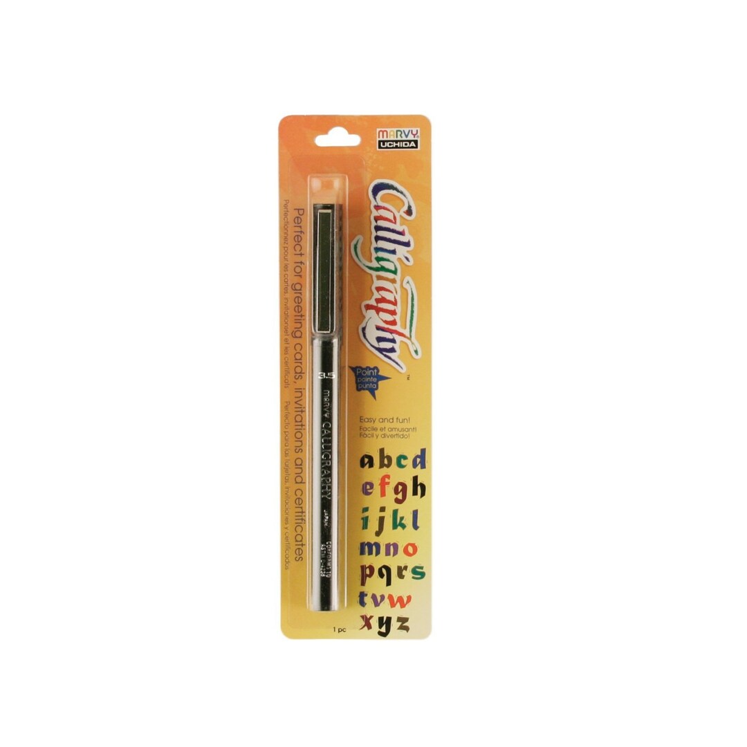 Calligraphy Pen - 3.5mm Green 12/pk - E&R Sales