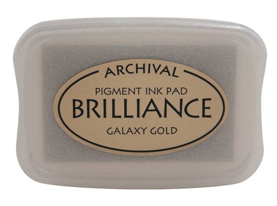 thumbnail image 2 of Tsukineko Brilliance Galaxy Gold Refill Ink - Pearlescent Pigment Ink For Crafting 2 of 14