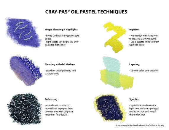SAKURA Cray-Pas Expressionist Oil Pastel Set - Soft Oil Pastels for Artists - 25 Colors