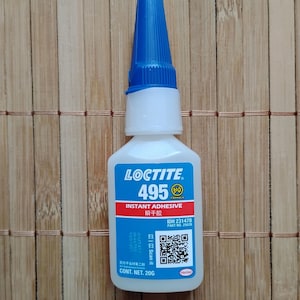 Loctite 495 Super Glue Adhesivo instantáneo de uso general, 20 g, 0,7 oz