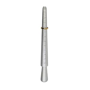 Steel Ungroove Ring Mandrel for Ring Making, Sizing, Shaping and Forming  Size US 0-15 Gauge Stick Sizer Jewelry 