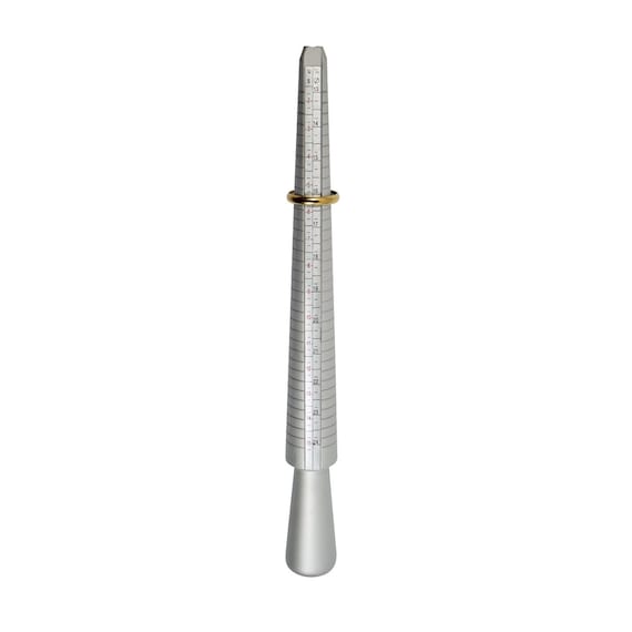 Jewelers Wood Ring Mandrel Sizing Stick Finger Sizer