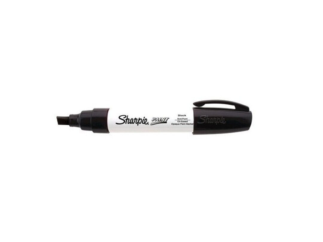 Sharpie Paint Black Marker Extra Bold Point Oil Based Drawing Packing sharpie-paint-black-marker-extra-bold-point-oil-based-drawing-packing