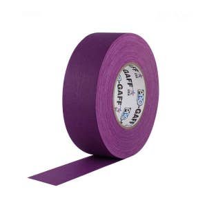 Ruban adhésif violet ; Ruban adhésif résistant non réfléchissant, imperméable et polyvalent de qualité professionnelle, 2 pouces x 55 m ; Plus solide que le ruban adhésif
