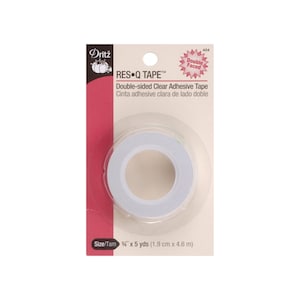 Doppelseitiges, transparentes Klebeband, 3/4 Zoll (19 mm) x 5 Yards (4,6 Meter), Sammelalbum, Dekorationen, Geschenkverpackungen, Karten, Stoff, Leder
