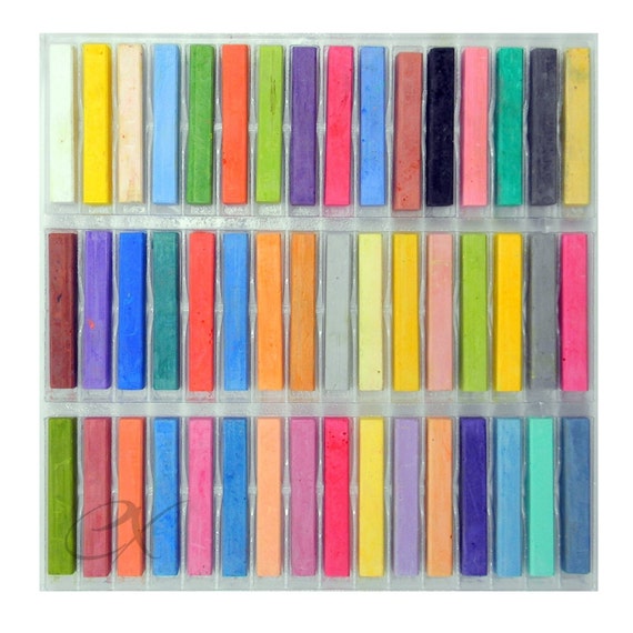 48 Soft Drawing Chalk Pastels Brilliant Colors Quality Chalk