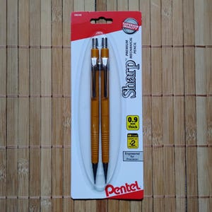 Pentel Sharp Automatic Mechanical Pencils, 0.9mm, 2 Pack, P209BP2K6